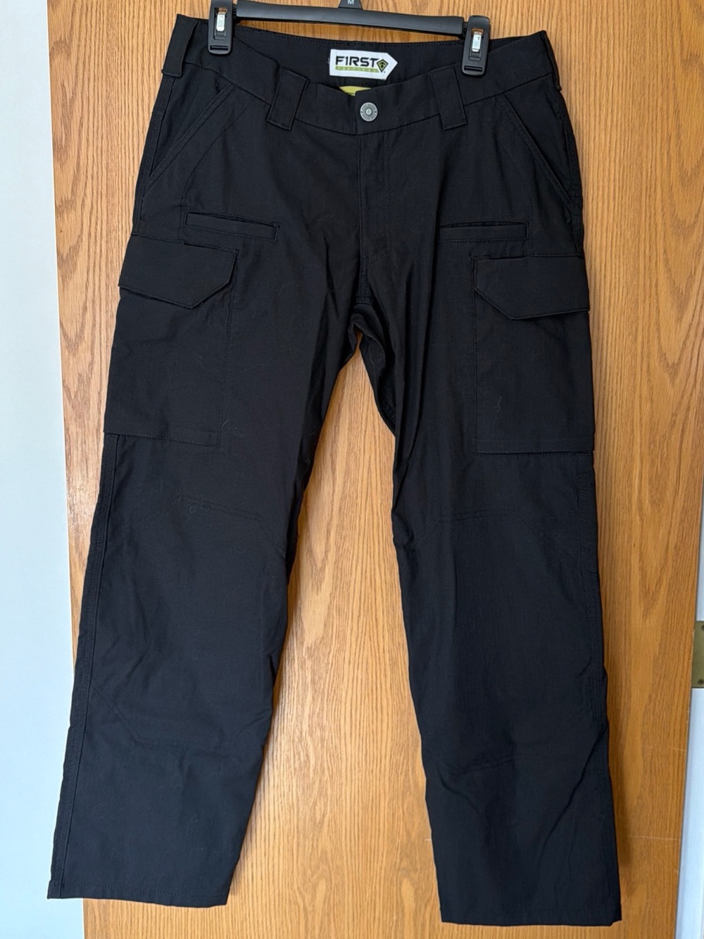 First Tactical Pants Womens 12 Reg Black EMS Cargo Work Uniform Utility Gropcore